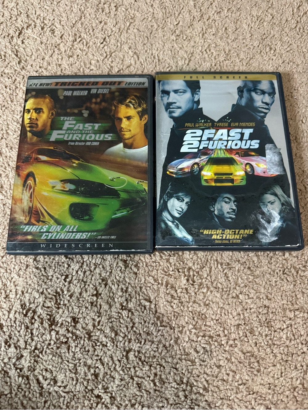 The Fast and the Furious & 2 Fast 2 Furious DVD Set
